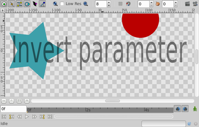 Invert Parameter off