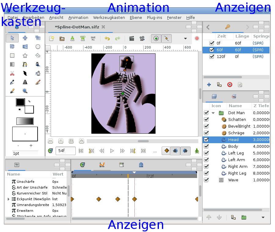 animating in synfig studio