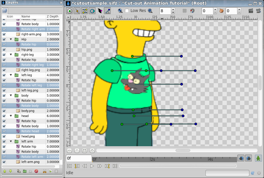 Doc:Cut-out Animation - Synfig Animation Studio